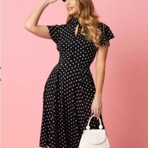 Unique vintage Jeanie swing dress